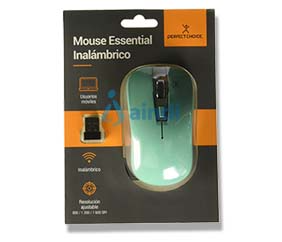 Mouse PERFECT CHOICE PC-044819 Azul, USB, Óptico, 1600 DPI | PC-044819