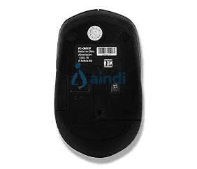 PERFECT CHOICE PC-045113 Mouse Inalámbrico con Sensor Óptico, Conector USB, 1600 DPI, Root Pro, Color Morado