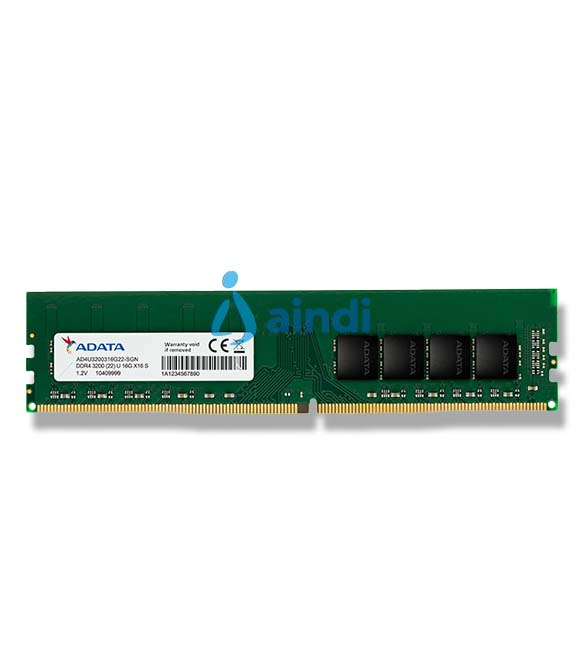MEMORIA ADATA UDIMM DDR4 16GB PC4-25600 3200MHZ CL22 288PIN 1.2V PC