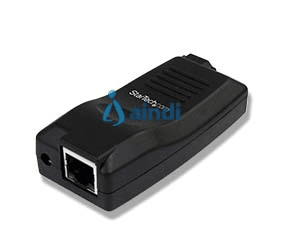 Servidor de Dispositivos 1 Puerto USB 2.0 Sobre Red Gigabit Ethernet con IP - Adaptador Conversor