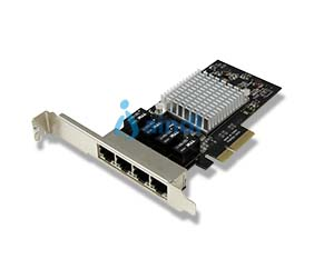 StarTech.com ST4000SPEXI Tarjeta de Red PCI Express Ethernet Gigabit con 4 Puertos RJ45 Chipset Intel i350