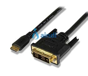 StarTech.com HDCDVIMM1M Cable adaptador Mini HDMI a DVI de 1m