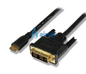 StarTech.com Cable de 2m Mini HDMI a DVI - Cable DVI-D a HDMI (1920x1200p) - Mini HDMI Macho de 19 Pines a DVI-D Macho - Cable Adaptador para Monitor Digital - Adaptador Mini HDMI a DVI