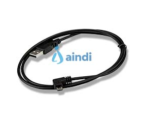 StarTech.com Cable de 1m Micro USB con conector acodado a la derecha - Cable de Carga y Sincronización