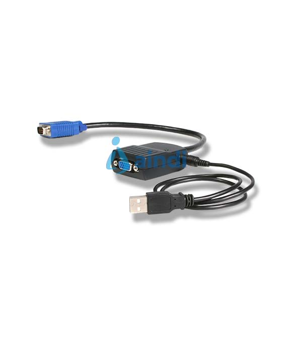 StarTech.com Duplicador Divisor de Vídeo VGA 2 Puertos Compacto Alimentado por USB - Cable Splitter
