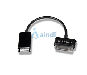 StarTech.com Cable Adaptador USB OTG para Samsung Galaxy Tab - Negro - USB A Hembra