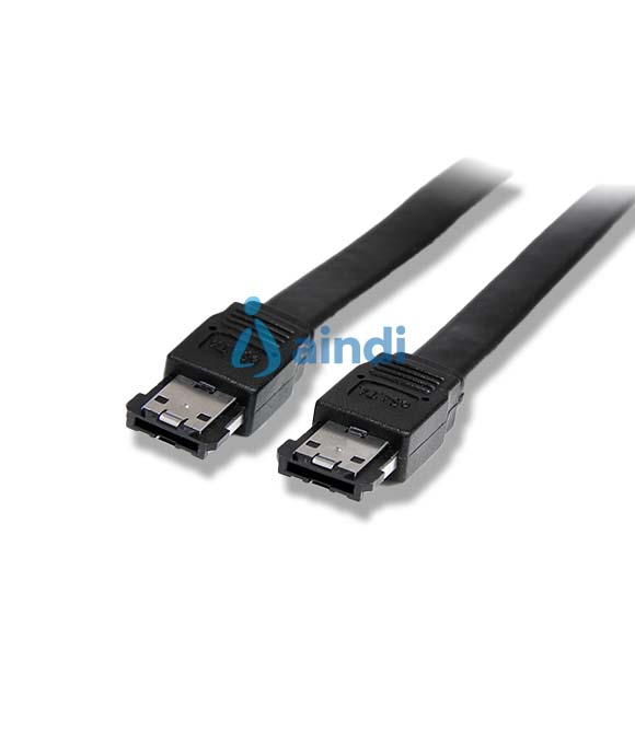 StarTech.com Cable de 1,8m eSATA Externo Blindado - Macho a Macho