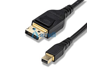StarTech.com Cable Adaptador de 1m Mini DisplayPort a DisplayPort 1.4 Certificado por VESA - HDR de 8K 60Hz HBR3 - Cable mDP a Super UHD a DP 1.4 - Ultra HD 4K 120Hz - Cable de Vídeo para Monitor
