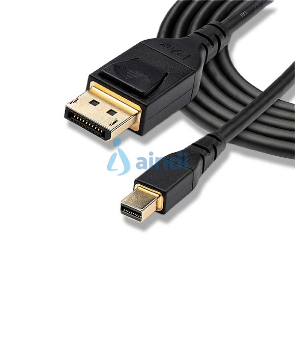 StarTech.com Cable Adaptador Mini DisplayPort a DisplayPort 1.4 - 1m - Certificado por VESA - 8K 60Hz HBR3 - Ultra HD 4K 120Hz