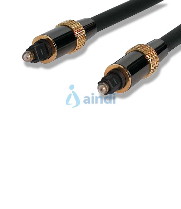 Cable de Audio TOSLINK20 - 6,1 m - Color Negro