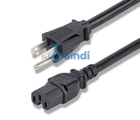 StarTech.com PXT515C154 cable de transmisión Negro 1,2 m NEMA 5-15P C15 acoplador