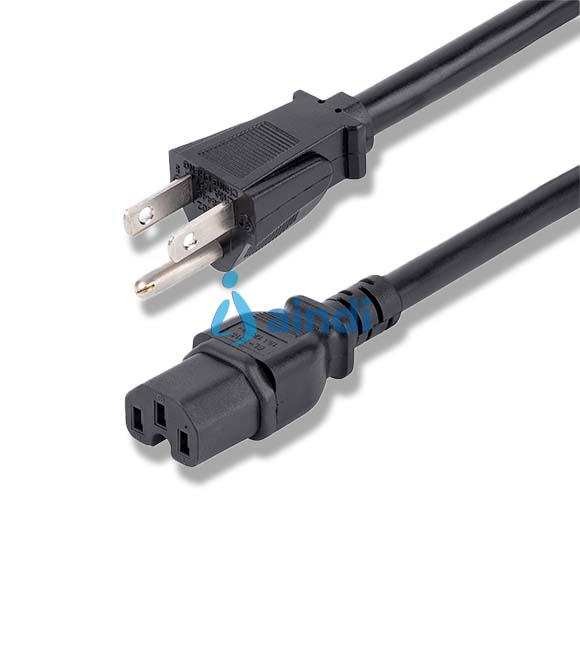 StarTech.com PXT515C154 cable de transmisión Negro 1,2 m NEMA 5-15P C15 acoplador
