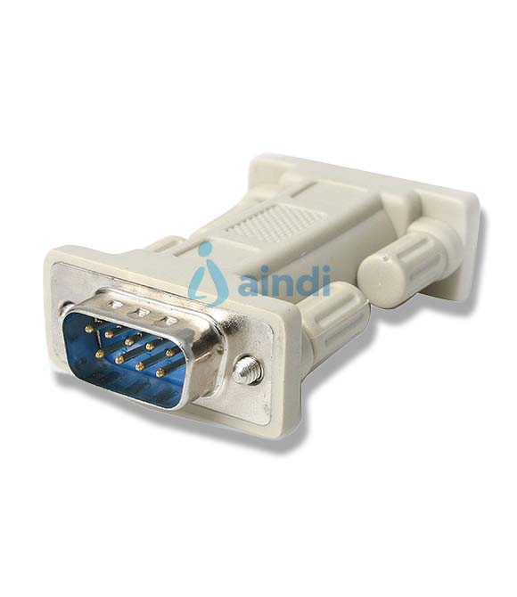 nm9mm - conector db-9 a db-9 blanco