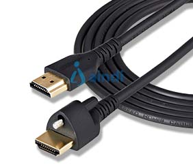 Cable HDMI 2m con tornillo HDMM2MLS - Conexión segura y estable