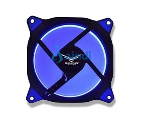 Naceb Gaming NA-0921A Ventilador para Gabinete, Negro/Azul, 23.4 dB, 1200 RPM, NA-0921A