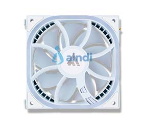 Ventilador Game Factor FG500 FG500-WH modular 120mm RGB blanco