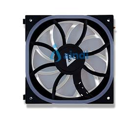 Ventilador GAME FACTOR FG500 modular 120 mm RGB compatible con FG500 negro FG500-BK