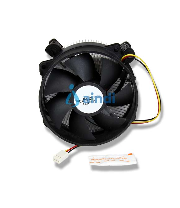 StarTech.com Ventilador Fan Disipador CPU Procesador Core 2 Duo Pentium 4 Socket 775 TX3 95mm