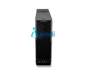 Acteck Atom GS240 AC-929042 Gabinete Mini Torre Slim con Fuente Incluida