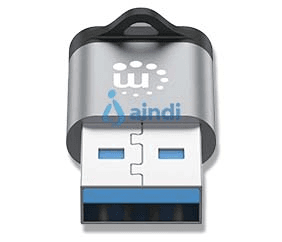 Adaptador USB-A a USB-C MANHATTAN 356305 USB 3.2 UPC 766623356305