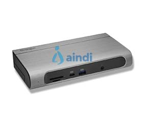 Kensington Replicador de puertos híbrido 4K dual Thunderbolt™ 3 y USB-C SD5600T con 100 W de PD: Win/Mac
