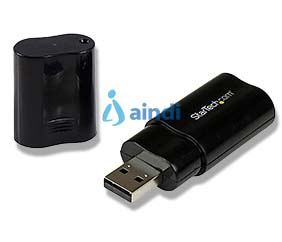 Tarjeta de sonido estéreo USB ICUSBAUDIOB - Audio USB Estéreo