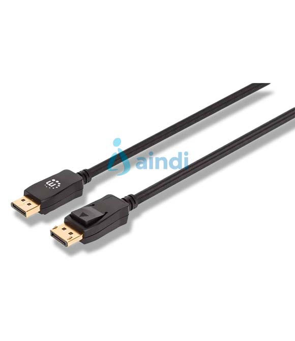 CABLE DISPLAYPORT,MANHATTAN,353625, V1.4 M-M 3.0M NEGRO 8K60HZ
