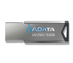 Memoria USB ADATA UV250 32GB USB 2.0 Metálica AUV250-32G-RBK