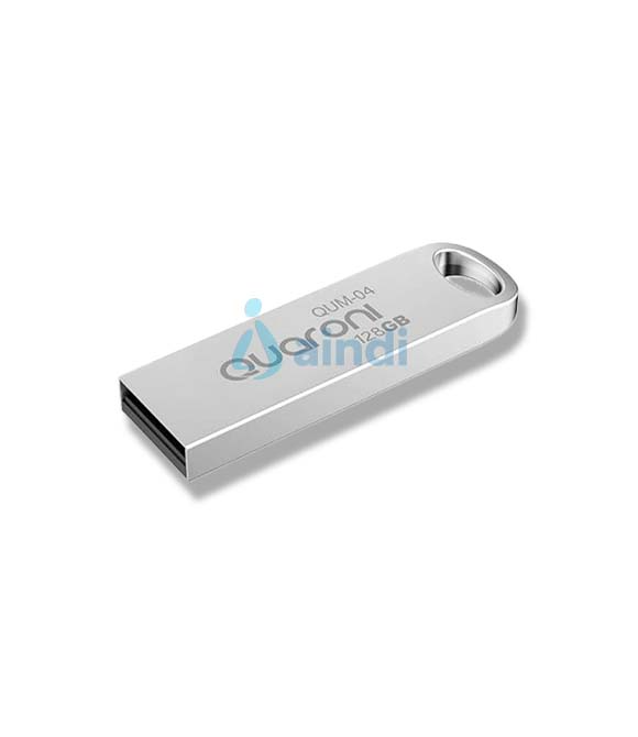 MEMORIA QUARONI 128GB USB METALICA USB 2.0 COMPATIBLE CON ANDROID/WINDOWS/MAC