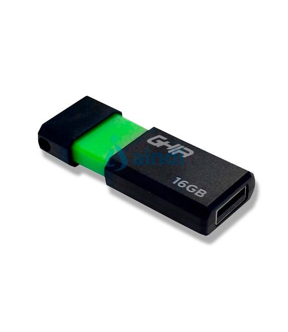 Memoria USB Ghia 16GB - Plástica, USB 2.0, Compatible con Android, Windows y Mac