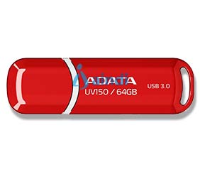 Memoria ADATA 64GB USB 3.2 UV150 - Rojo