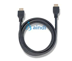 Manhattan 353939 Cable HDMI Alta Velocidad con Ethernet Blindado 2 m Negro