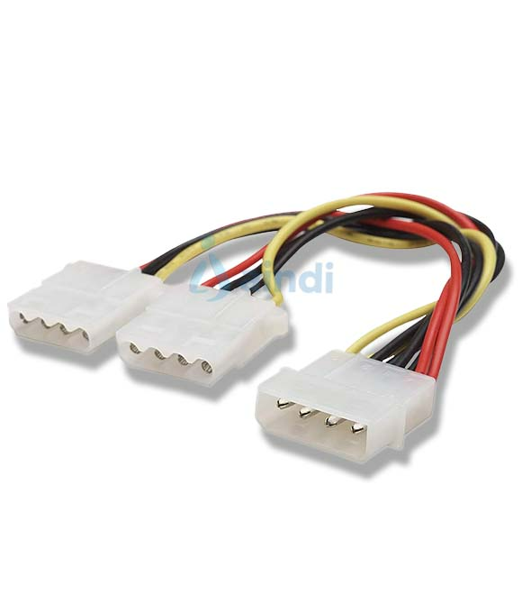 Cable Manhattan "Y" Alimentación 5.25-M a 2x5.25-H 20cm