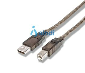 MANHATTAN 510424 Cable Extensión Activa USB Alta Velocidad A-B 11 m Plata
