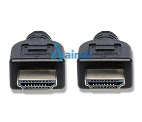 Manhattan 353946 Cable HDMI Alta Velocidad con Ethernet M-M 3m Negro