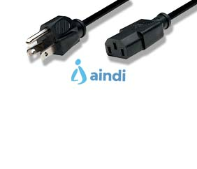 Cable de Alimentación Manhattan 300179 1.8 m Negro IEC 60320 C13