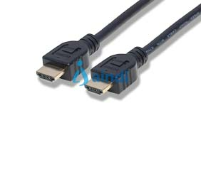 Manhattan Cable HDMI M-M Alta Velocidad con Ethernet 1m Negro 353922