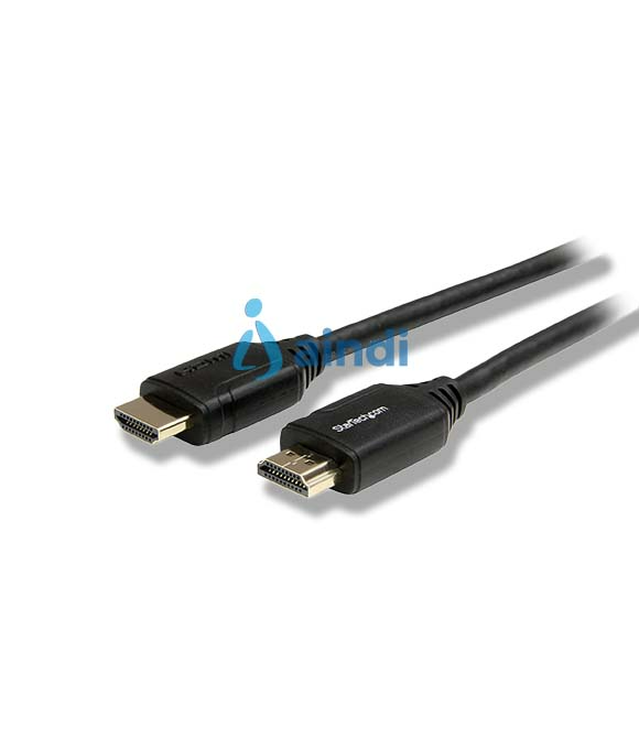 Cable de 1m HDMI 2.0 Certificado Premium con Ethernet - HDMI de Alta Velocidad Ultra HD de 4K a 60Hz HDR10 - para Monitores o TV UHD