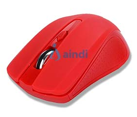 Nextep Mouse Inalámbrico USB Rojo 1600 DPI NE-411