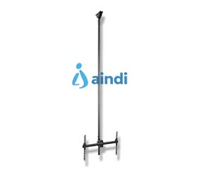 StarTech.com FPCEILPTBLP Soporte de techo ajustable para pantallas y TV de 32 a 75 pulgadas, VESA, mástil de hasta 3 m