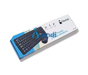 Teclado y Mouse Nextep Inalámbrico USB