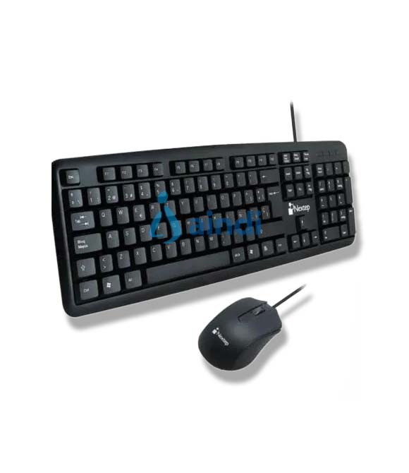 Teclado y Mouse Nextep Inalámbrico USB