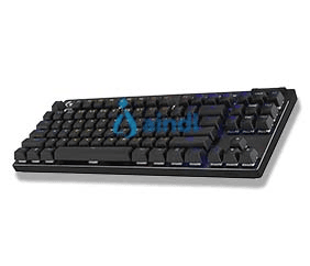 Teclado Logitech Pro X TKL Inalámbrico Iluminación RGB Recargable USB-A a USB-C Color Negro