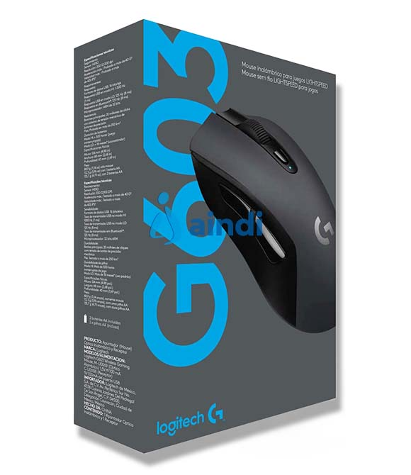 Mouse Inalámbrico Logitech G603 Lightspeed Gaming