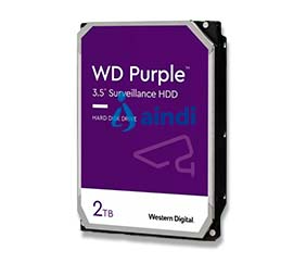 Western Digital WD Purple WD23PURZ Disco duro interno 2TB 3.5 SATA3 5400RPM para DVR/NVR