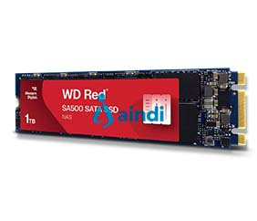 UNIDAD DE ESTADO SOLIDO SSD WD RED SA500 M.2 500GB SATA3 6GB/S 2280 LECT 560MB/S ESCRIT 530MB/S