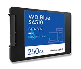 WD Blue SSD interno 250GB 2.5" SATA3 6Gb/s 3D NAND WDS250G3B0A