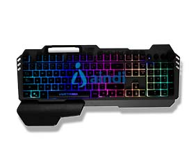 Perfect Choice Vortred Holder Teclado Alámbrico RGB Programable V-930617
