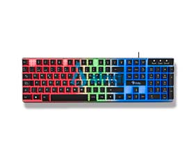 Stylos STTEALLED1T Teclado alámbrico PTEC6 negro STTEALLED1T