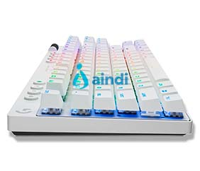 Logitech PRO X TKL Teclado inalámbrico gaming RGB Blanco 920-012143